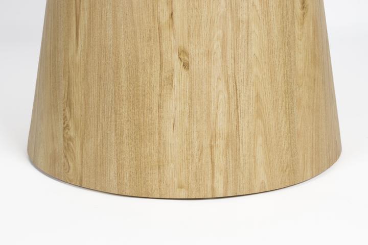 Image du produit White Label Living Dining Table Almira Round Oak