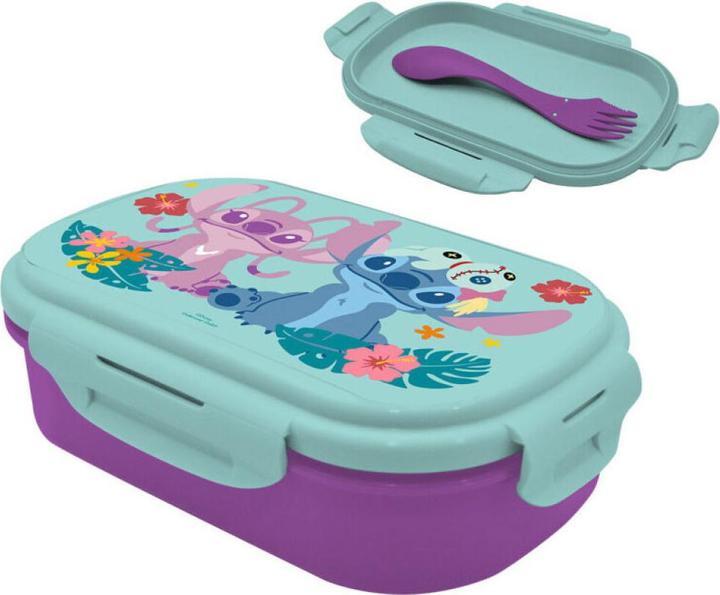 Image du produit Kids Licensing Disney Stitch lunch box + cutlery