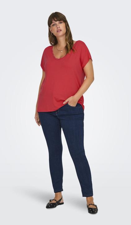 Produktbild Only Normal geschnitten V-Ausschnitt Curve Top Top (M)