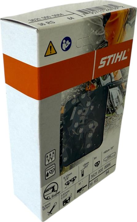 Actual product image Stihl Sägekette 36RS 3/8 1,6 84 Glieder für 63 cm Schwert MS (Chainsaw, Saw chain)
