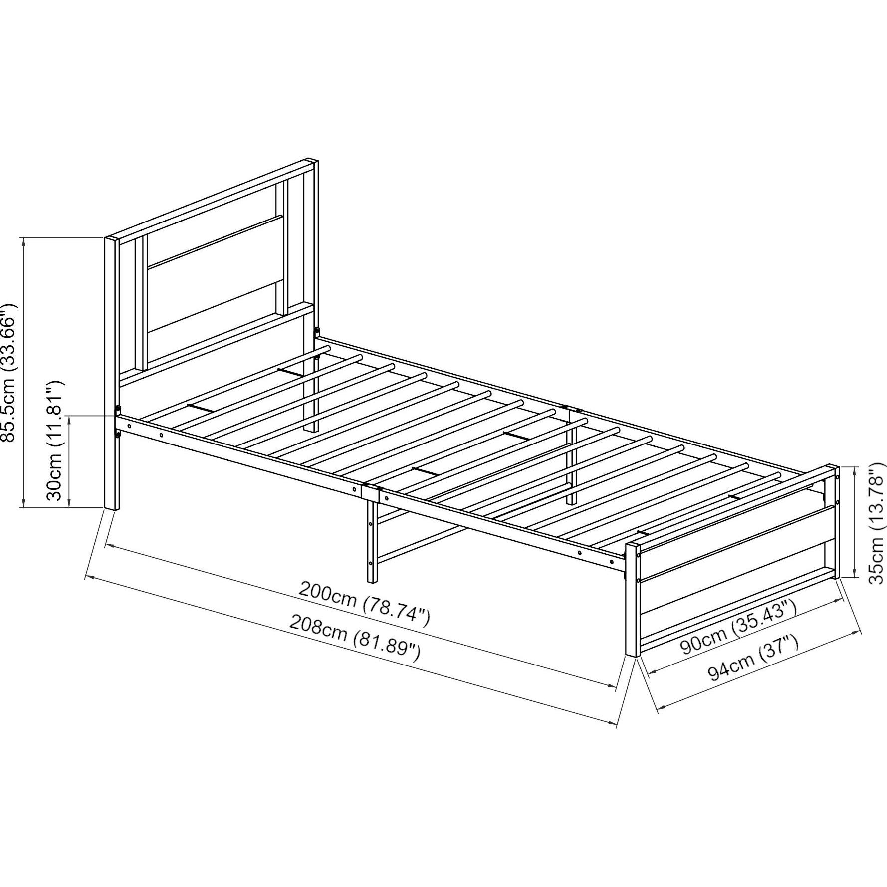 Thumbnail - En.Casa, Bett, Villach (90 x 200 cm)