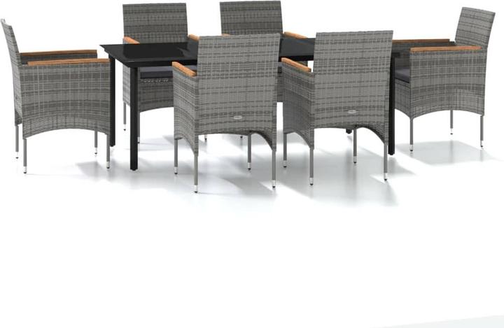 Produktbild vidaXL Garten Essgruppe (200 x 100 x 74 cm)