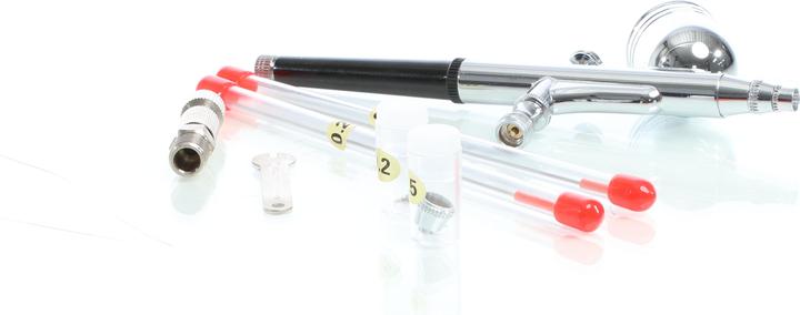 Actual product image Wiltec Airbrush Gun Type 130T double action function