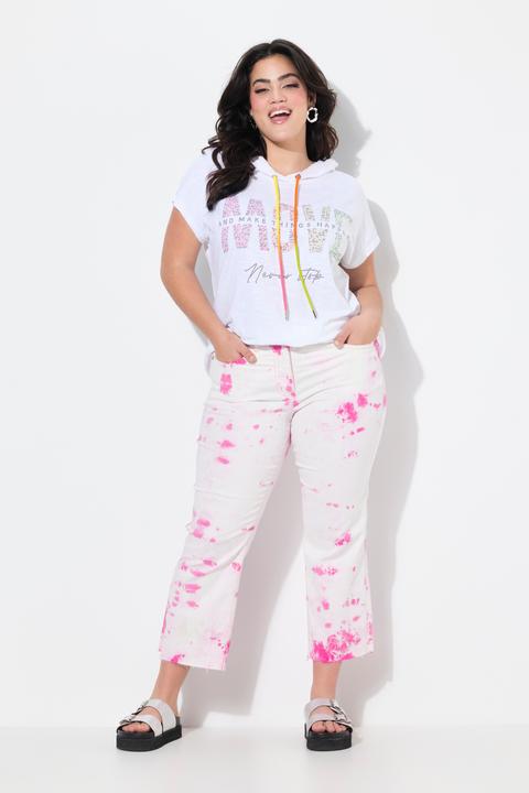 Actual product image Angel of Style 7/8-Jeans Claire, Batikmuster, 5-Pocket (48)