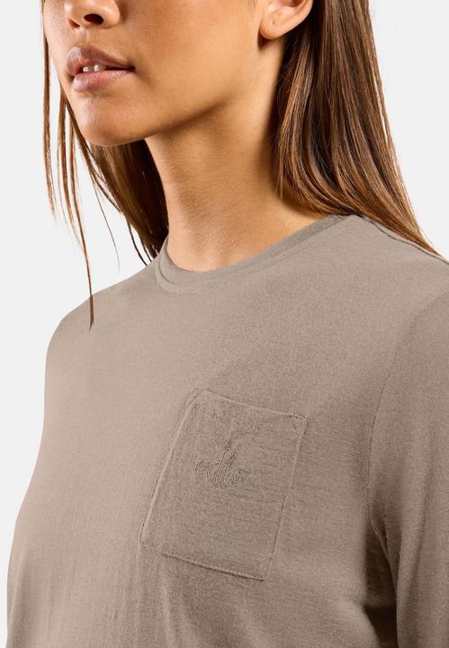 Image du produit Odlo T-shirt à col ras du cou l/s MERINO 200 POCKET (S)