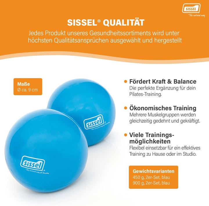 Produktbild Sissel Pilates Toning Ball-Set