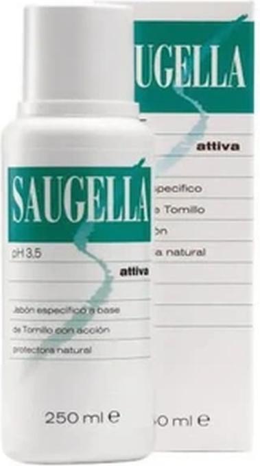 Saugella Attiva pH 3,5 Flüssigseife 250ml (250 ml, Intimwaschlotion)