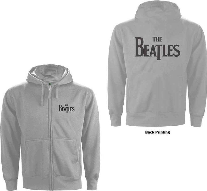 The Beatles Drop T Logo (Grey) (XL)