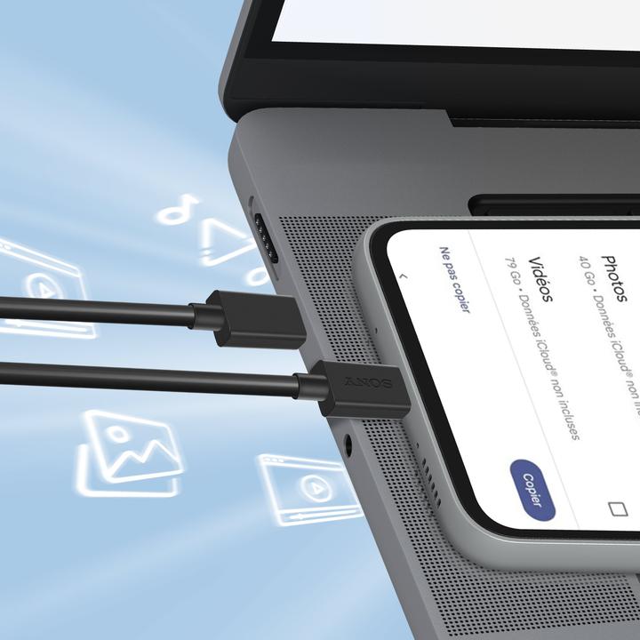 Image du produit Sony Câble UCB-24 (1 m, USB 3.2 Gen 1)