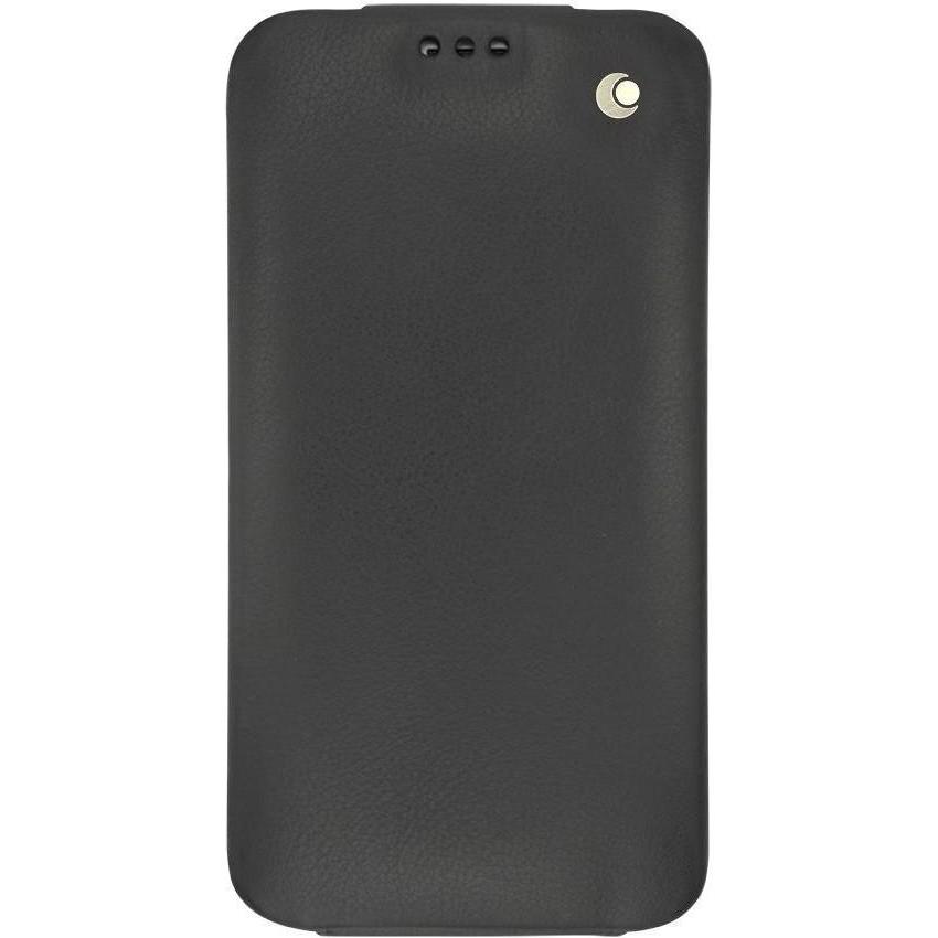 Thumbnail - Noreve Lederschutzhülle vertikal (Samsung Galaxy J7 (2016)), Smartphone Hülle, Schwarz