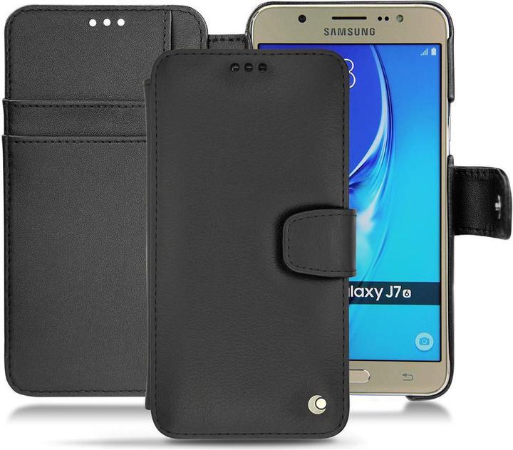 Noreve Lederschutzhülle Wallet (Samsung Galaxy J7 (2016))