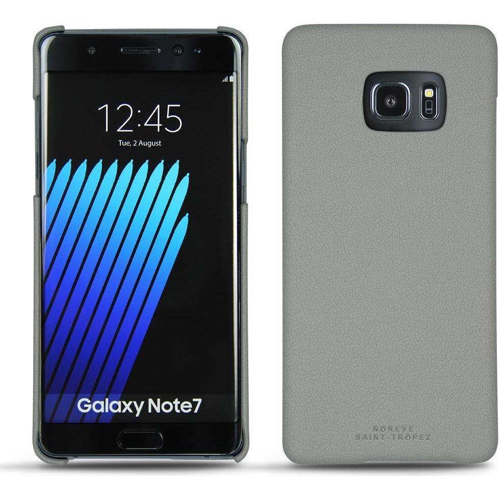Thumbnail - Noreve Lederschutzhülle (Samsung Galaxy Note 7), Smartphone Hülle, Grau