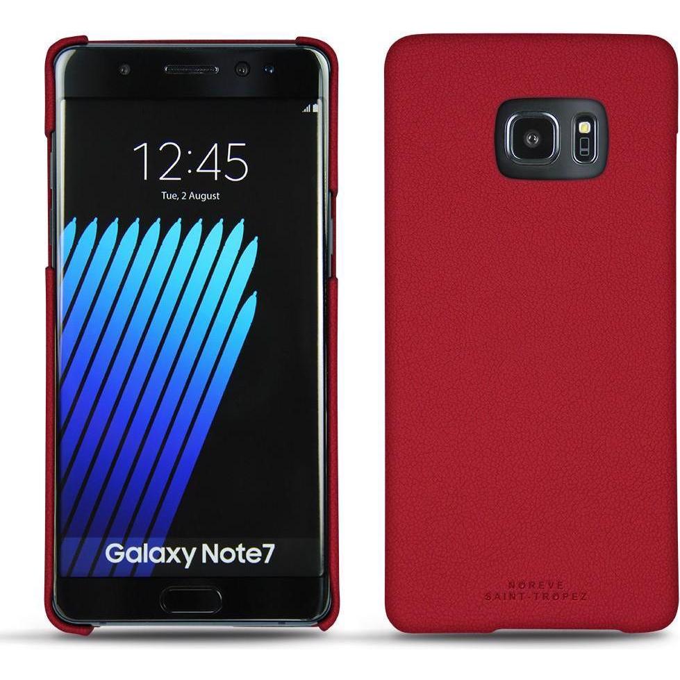 Thumbnail - Noreve Lederschutzhülle (Samsung Galaxy Note 7), Smartphone Hülle, Rot