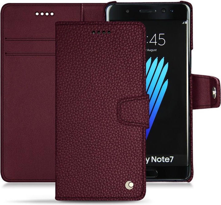 Actual product image Noreve Leather case wallet (Samsung Galaxy Note 7)