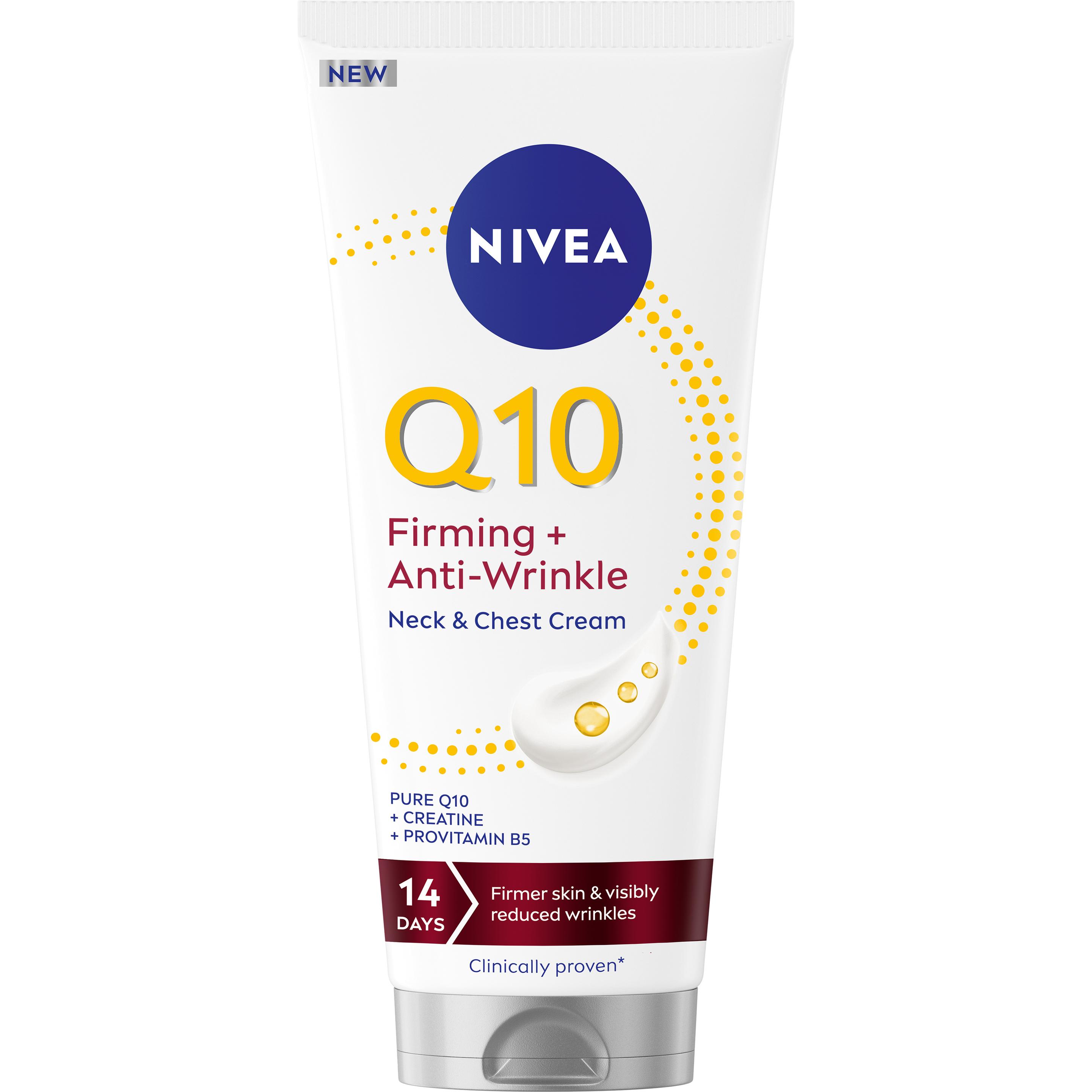 Nivea Crema Lozione Corpo, Q10 Firming Neck & Chest Cream 200Ml