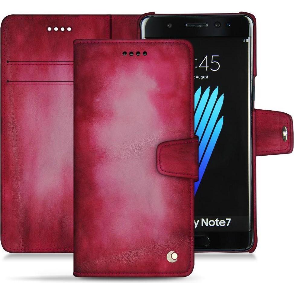 Thumbnail - Noreve Lederschutzhülle Wallet (Samsung Galaxy Note 7), Smartphone Hülle, Rosa