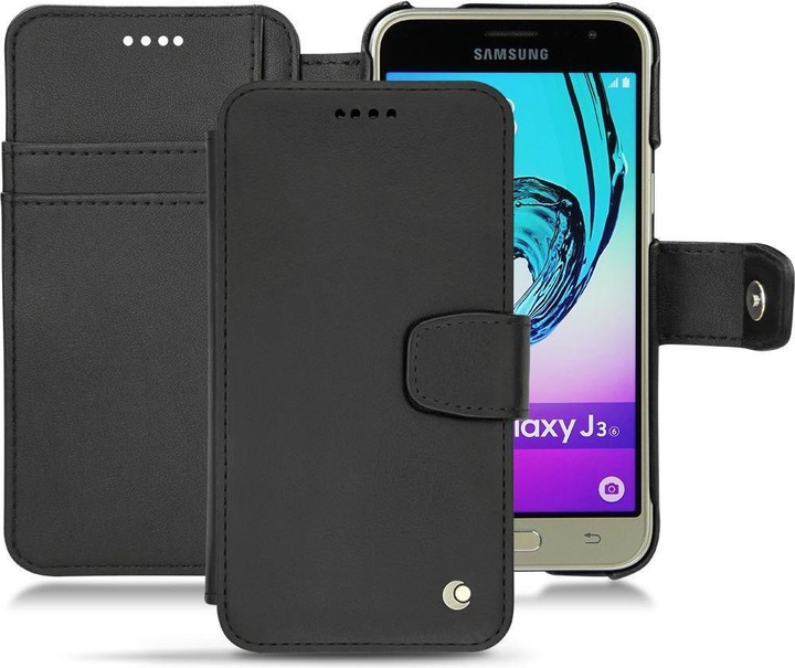 Produktbild Noreve Lederschutzhülle Wallet (Samsung Galaxy J3 (2016))