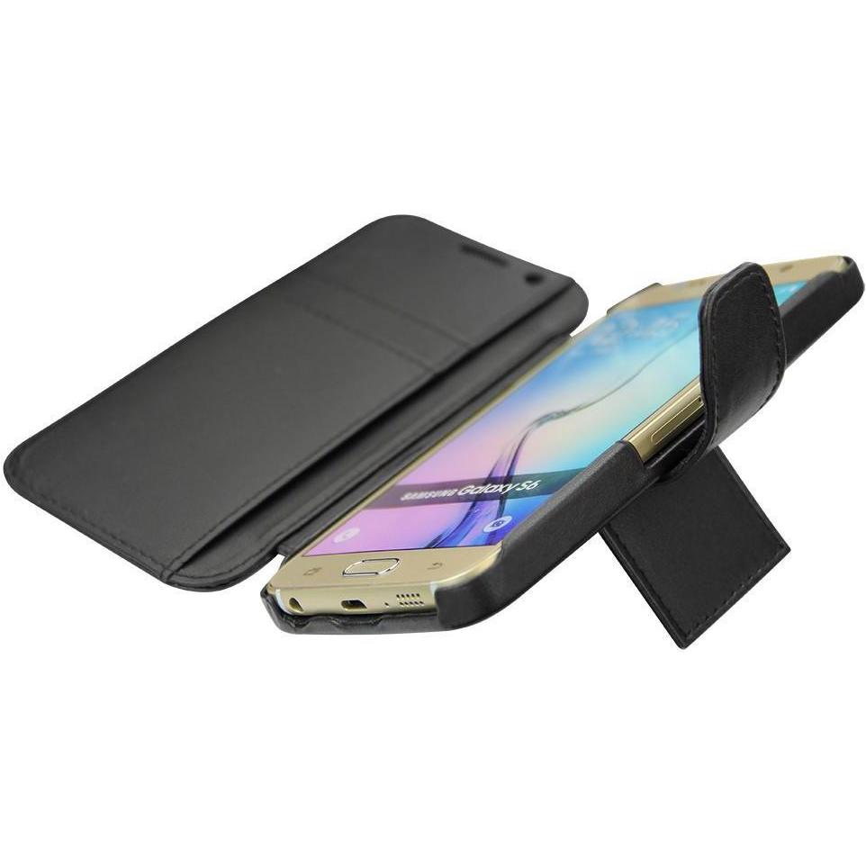 Thumbnail - Noreve Lederschutzhülle Wallet (Samsung Galaxy S6), Smartphone Hülle, Rot