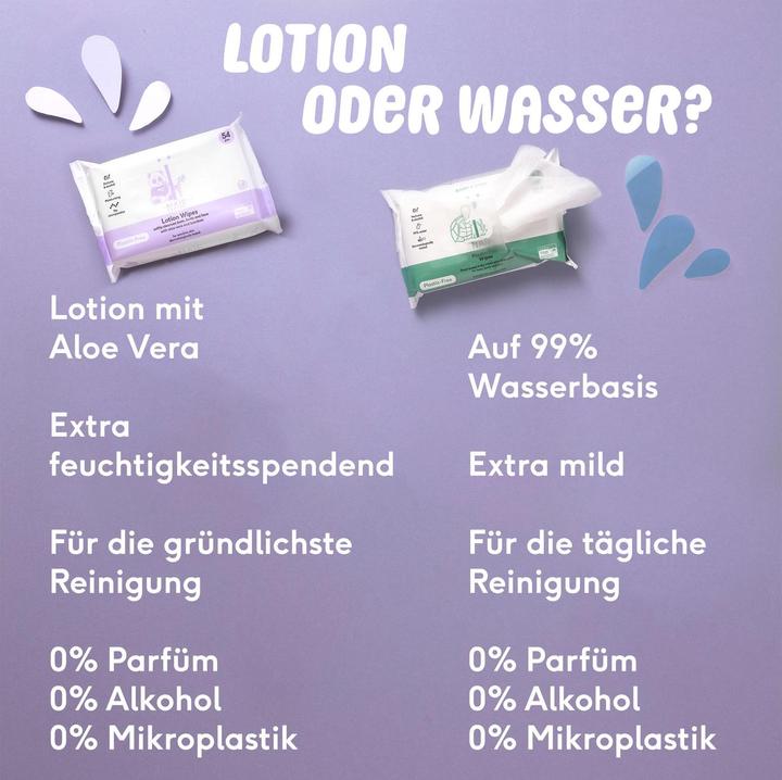 Image du produit Naïf lingettes lotion pour bébés sans plastique (432 pièce(s))