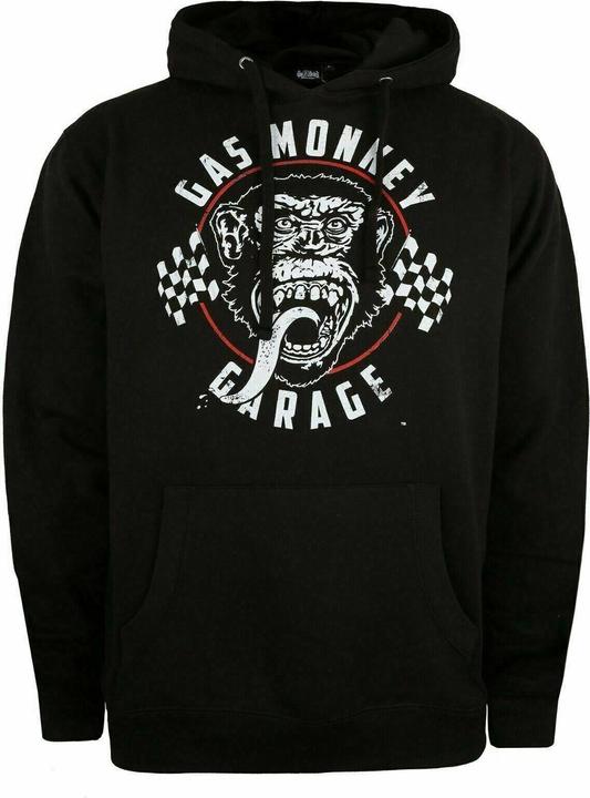 Gas Monkey Garage Felpa con cappuccio (XL)