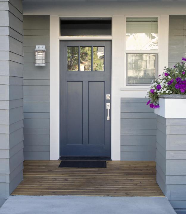 Actual product image Westinghouse Dimmable LED Outdoor Wall Light Barkley Steel (680 lm, IP44)