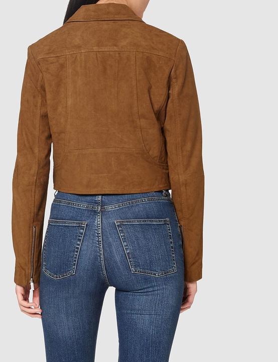 Actual product image Naf Naf Unlined Suede Blazer (32)