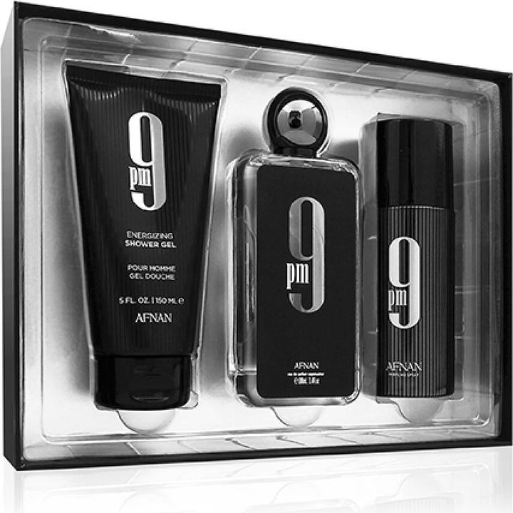 Immagine prodotto Afnan 9PM - EDP 100 ml + gel sprchovï¿½ 200 ml + deodorante 250 ml (Set di profumi)