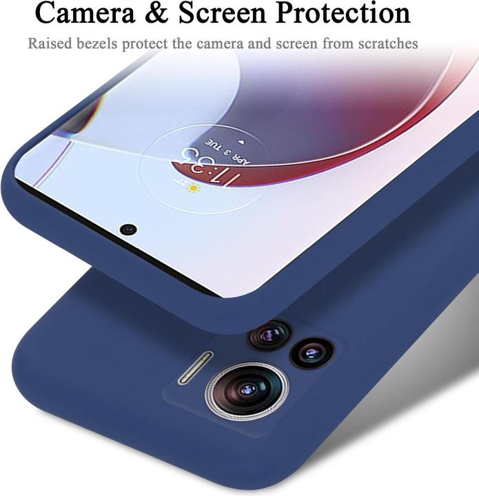Immagine prodotto Cadorabo Custodia in silicone liquido TPU per Motorola EDGE 30 ULTRA / X30 PRO (Motorola Edge 30 Ultra)