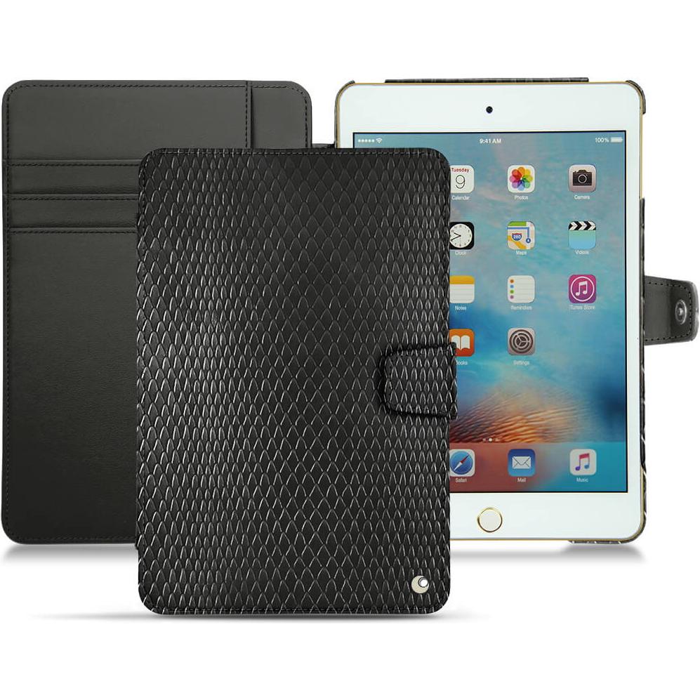 Thumbnail - Noreve Lederschutzhülle Wallet (IPad Mini 4), Tablet Hülle, Schwarz