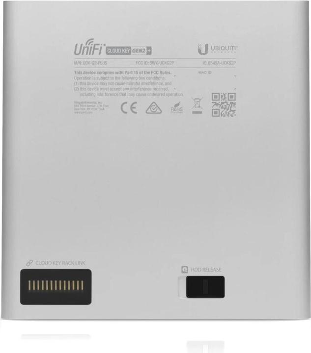 Actual product image Ubiquiti UniFi Cloud Key Plus Gen 2 (Network Video Recorder (NVR))