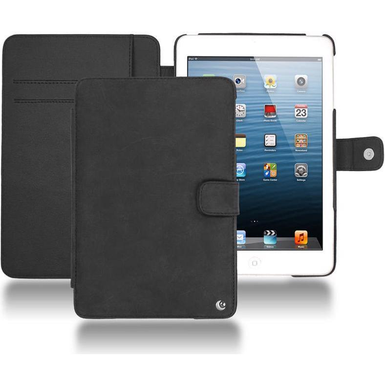 Noreve Lederschutzhülle Wallet (iPad mini), Tablet Hülle, Schwarz
