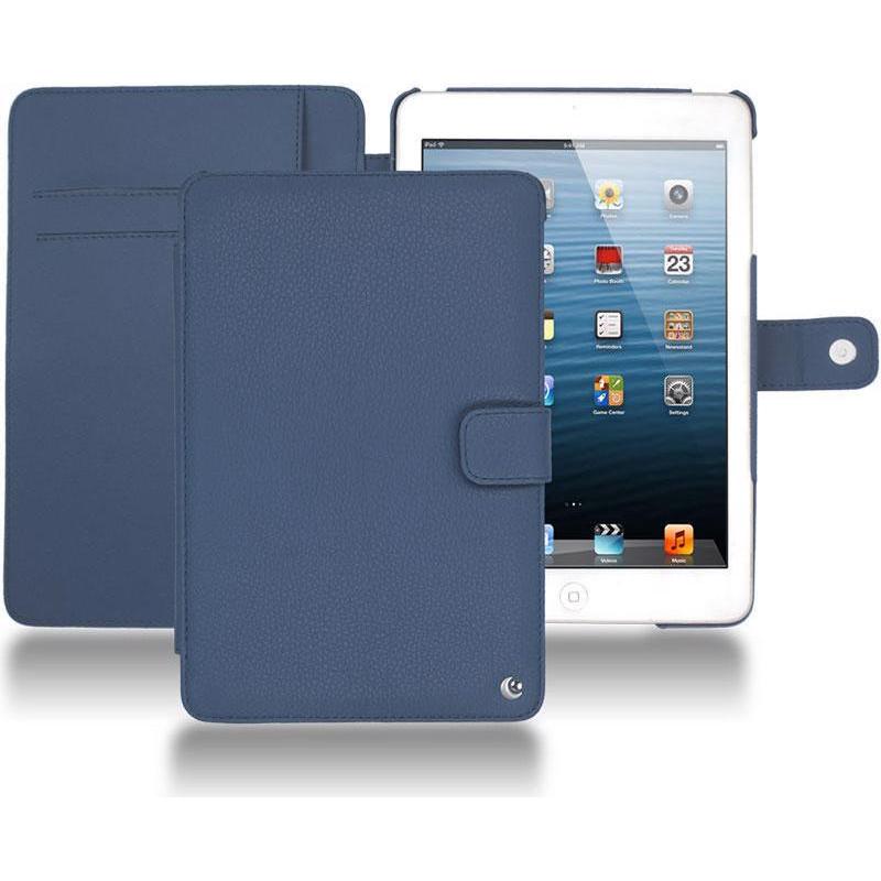 Noreve Lederschutzhülle Wallet (iPad mini), Tablet Hülle, Blau
