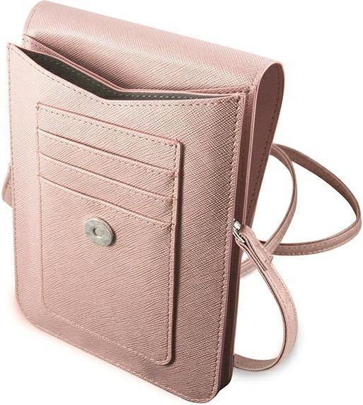 Produktbild Guess Torebka GUWBSATMPI różowy/pink Saffiano Triangle