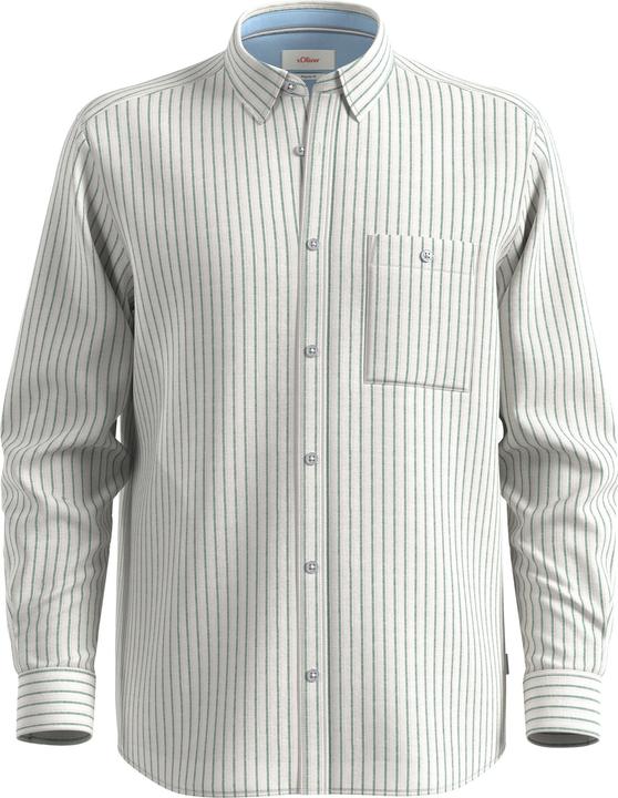 Image du produit s.Oliver Hemd Langarmhemd mit Under-Button-down-Kragen (XL)
