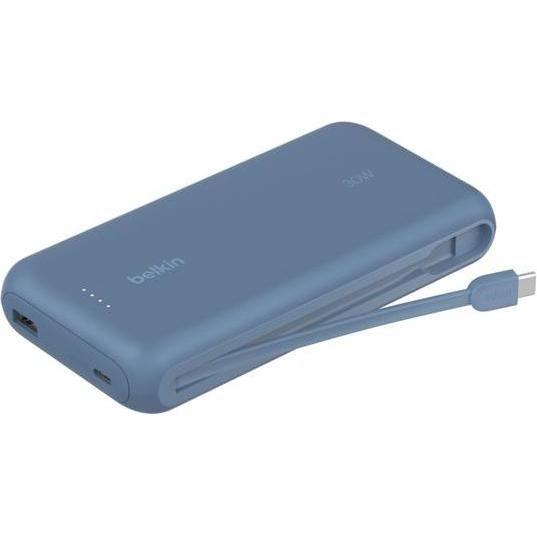 Belkin Powerbank 20.000mAh blau 30W integr.USB-C Kab. BPB024hqBL, Powerbank, Blau