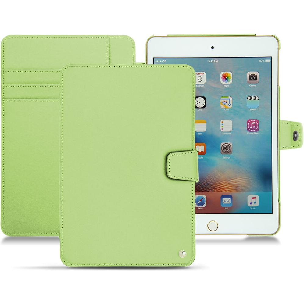 Noreve Lederschutzhülle Wallet (IPad Mini 4), Tablet Hülle, Grün