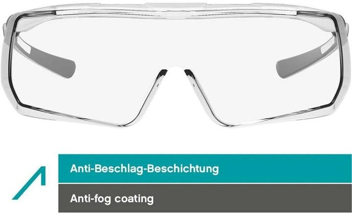 Actual product image Ace Schutzbrille Evo OTG für Brillenträger Weiss