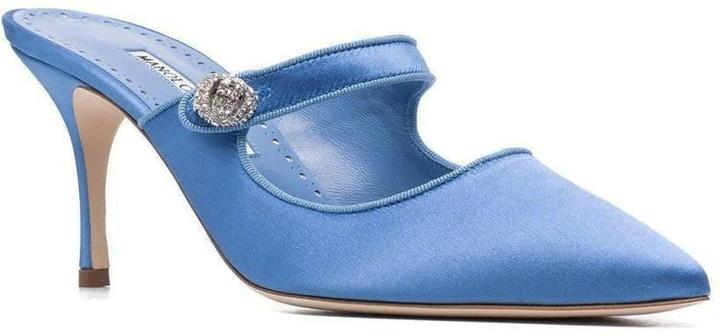 Actual product image Manolo Blahnik Camparimu Jewel 070 Mules (36.5)