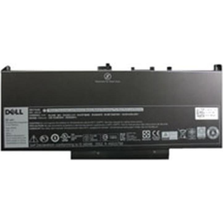 Dell Laptop-Batterie (4 Zellen, 7080 mAh), Notebook Akku, Schwarz
