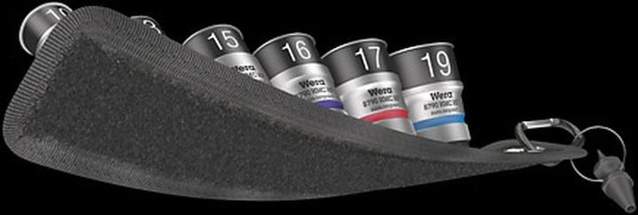 Actual product image Wera Belt C 1 Zyklop socket set (19 mm, 16 mm, 13 mm, 17 mm, 15 mm, 10 mm)
