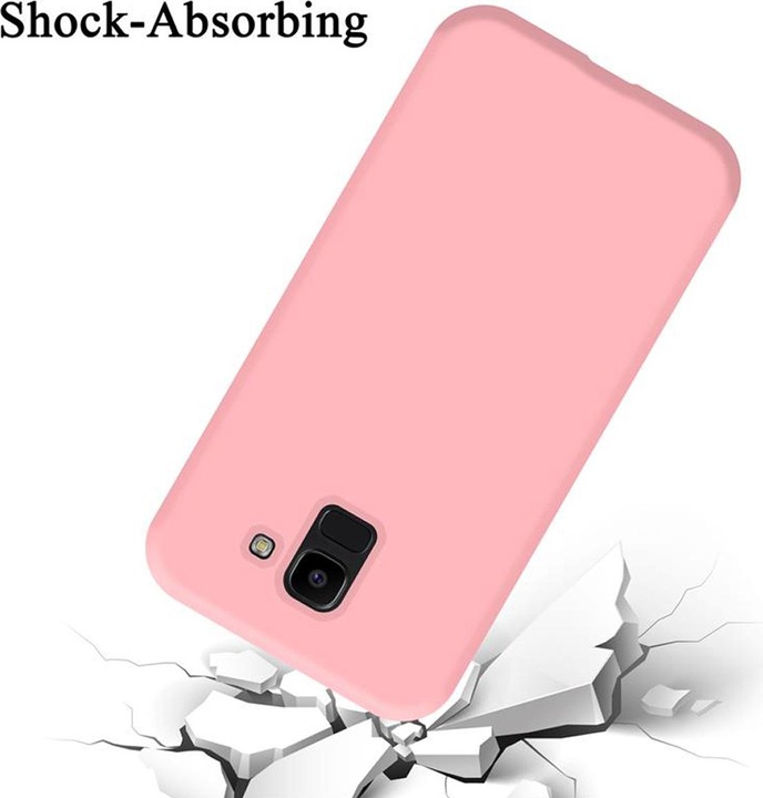 Produktbild Cadorabo TPU Liquid Silicone Case Cover (Samsung Galaxy J6 (2018))