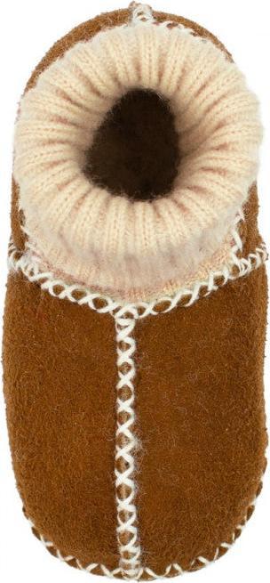 Actual product image Heitmann Felle Baby lambskin shoes with knitted cuff (20, 21)