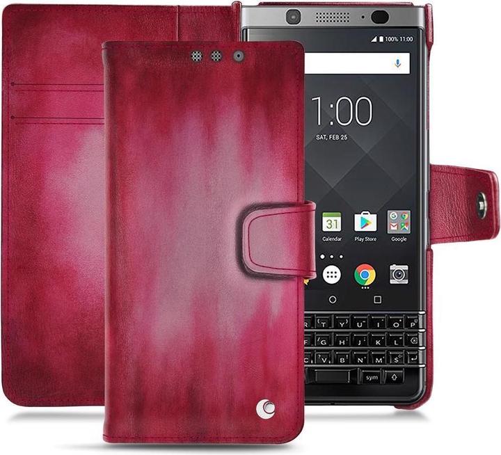 Produktbild Noreve Lederschutzhülle Wallet (Blackberry KEYone)