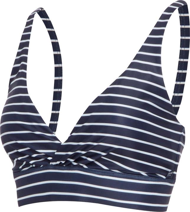 Actual product image Regatta Womens/Ladies Paloma Stripe Textured Bikini Top (36 D)