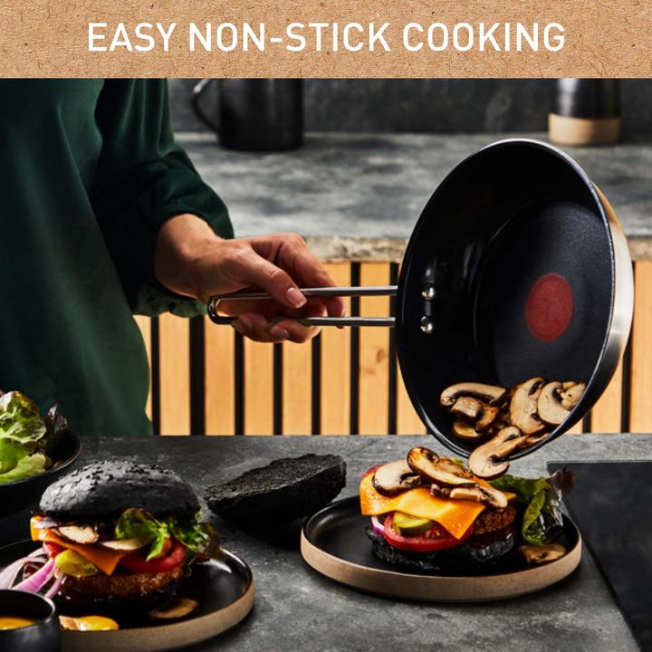 Produktbild Tefal Nordica Ceramic Koekenpan Ã˜20 CM - Keramisch - PFAS-vrij - Inductie (H8710255) (Bratpfanne, 20 x 8.10 cm)