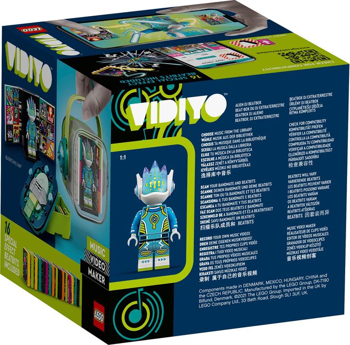 Actual product image LEGO Alien DJ BeatBox (43104, LEGO Vidiyo)