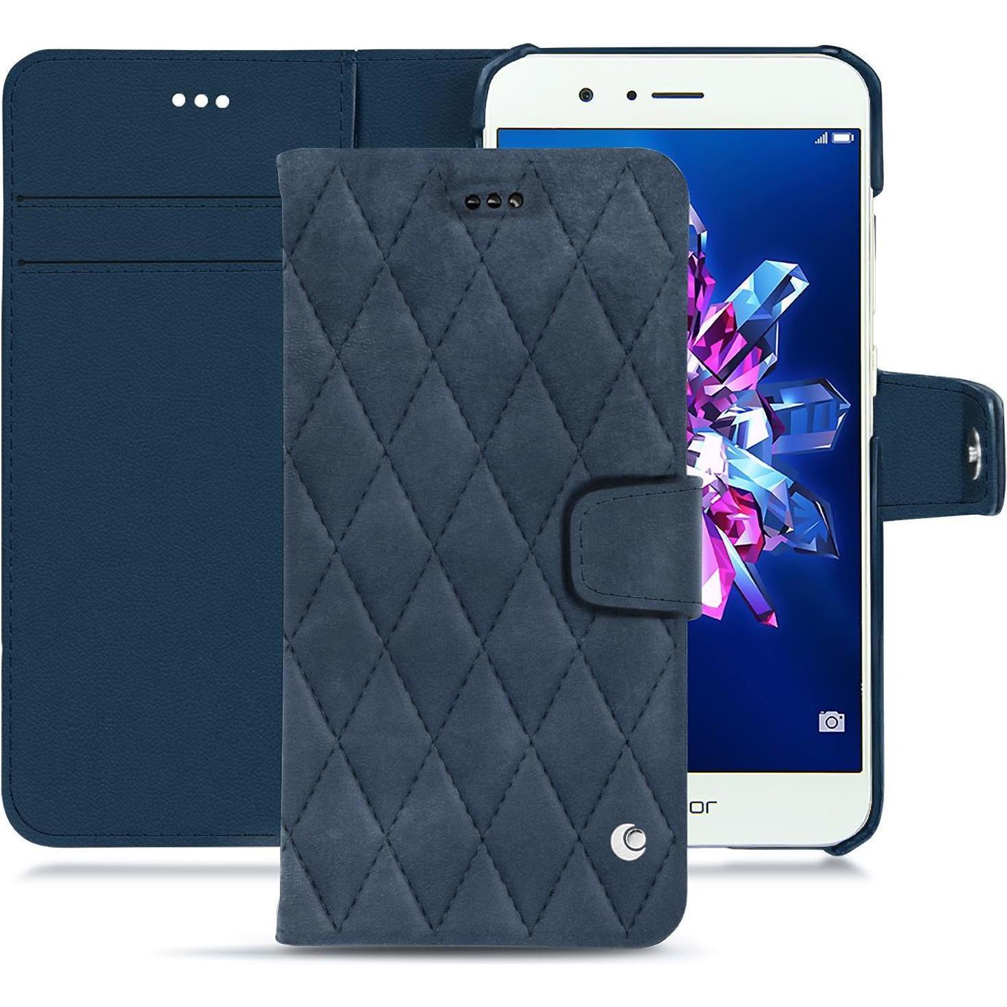 Thumbnail - Noreve Lederschutzhülle Wallet (Honor 8 Pro), Smartphone Hülle, Blau