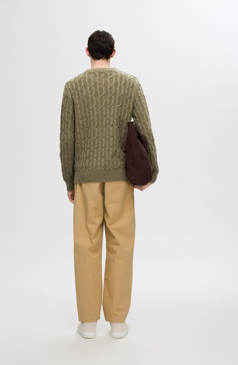 Actual product image Selected Homme Cable knit jumper (L)