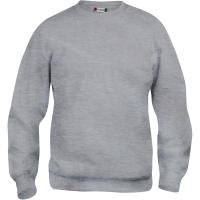 Produktbild Clique Sweatshirt Rundhals Basic 021030, Polyester, Baumwolle, grau meliert, 4XL (4XL)