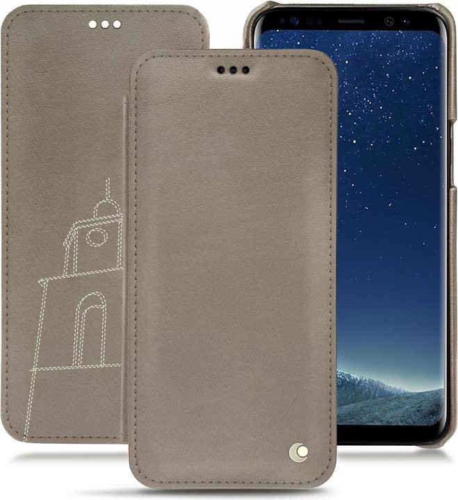 Actual product image Noreve Leather case horizontal (Samsung Galaxy S8+)
